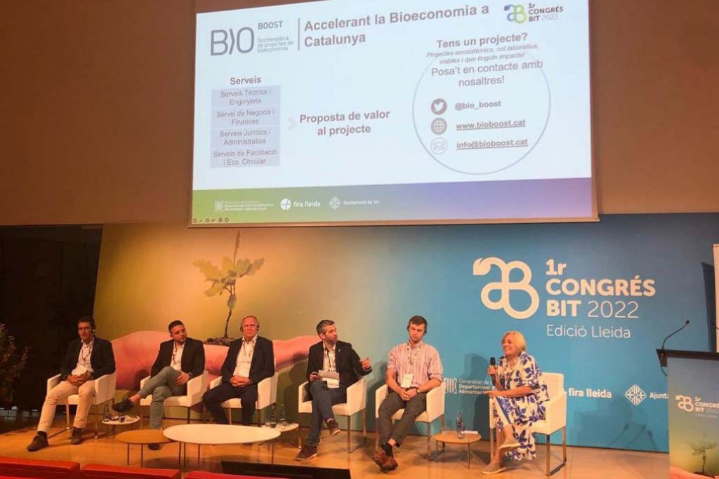 Presentation of the BioBoost project at the 1st BIT Congress 2022
